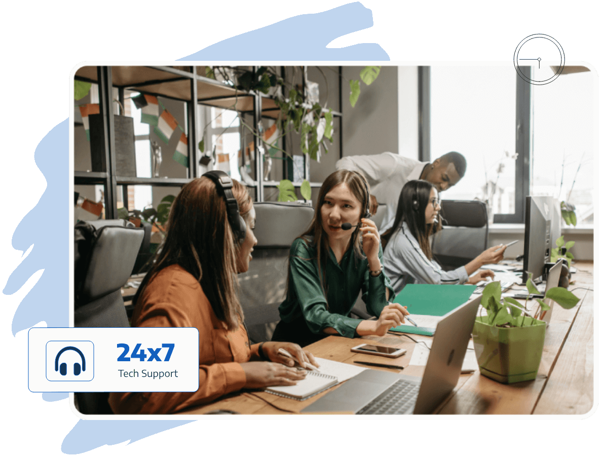 Echipa noastră tehnică este aici pentru tine, 24/7